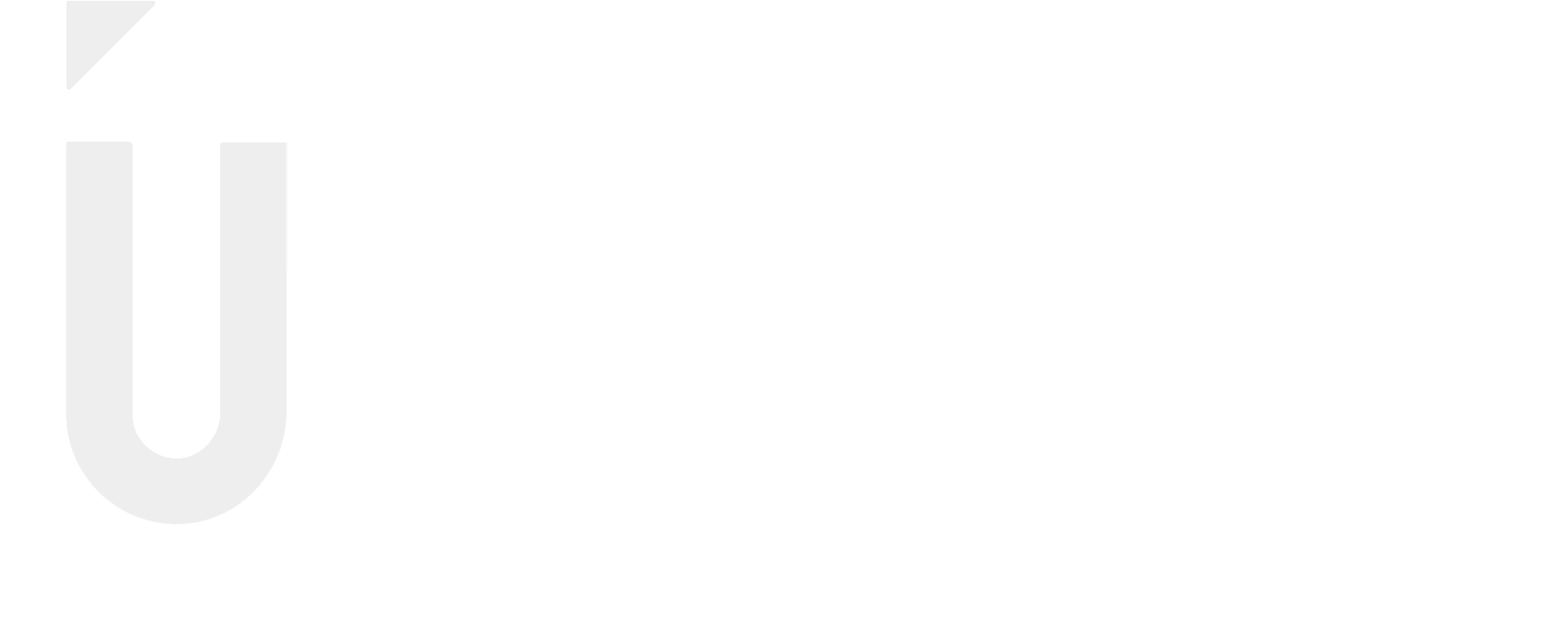 Logo uniek rgb wit